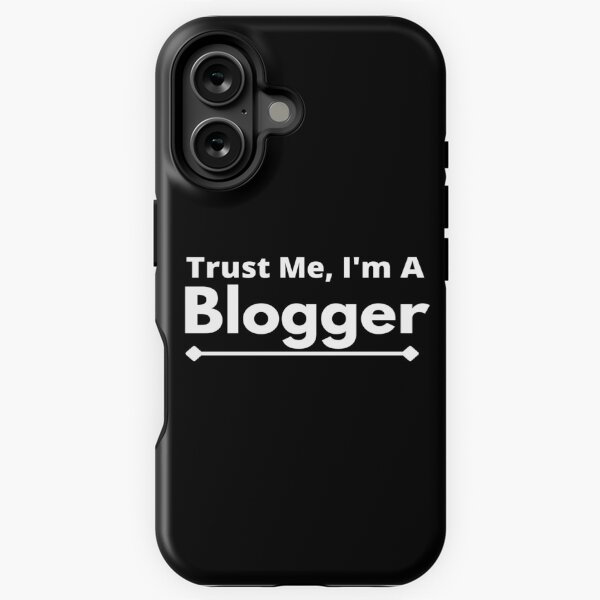 Vista previa del artículo con la obra «Confía en mí, soy un blogger», diseñado y vendido por T-shirtgallery.