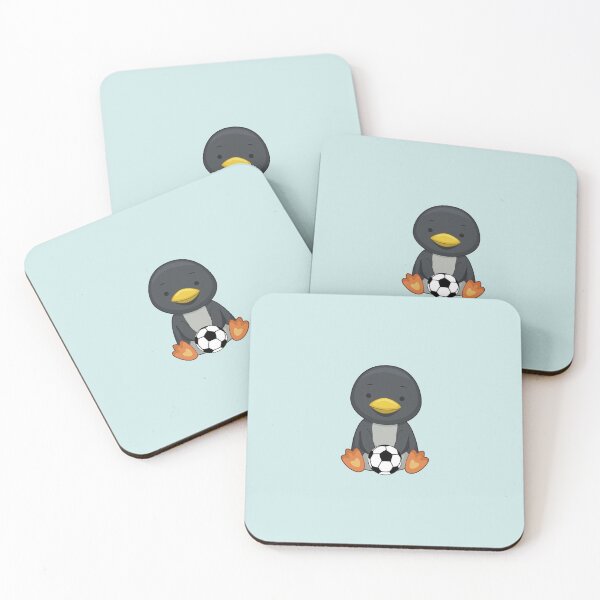 Item preview, Cute baby penguin sitting with soccer ball designed and sold by ijdesigns.