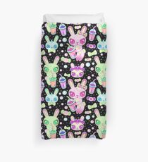 Brain Freeze Bunnies Duvet Cover