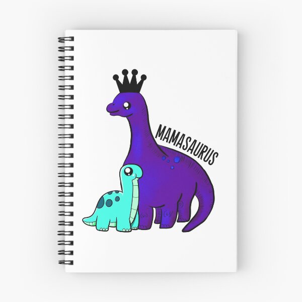 Item preview, DADDY MOMMY SAURUS DINOSAUR designed and sold by wildwhimsical.