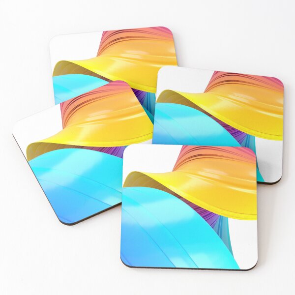 Item preview, Multicolored abstract twisted brush stroke Bright curl, artistic spiral designed and sold by tatkhagata.