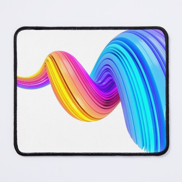 Item preview, Multicolored abstract twisted brush stroke Bright curl, artistic spiral designed and sold by tatkhagata.