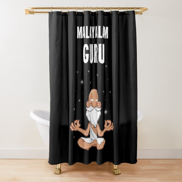 Malayalam Shower Curtains for Sale | Redbubble