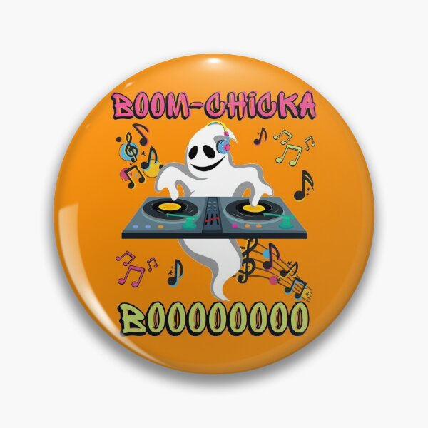 Artikelvorschau, Boom-Chicka Boo/ Ghost DJ/ Lustiges Ghost Halloween entworfen und verkauft von Designs By YL.