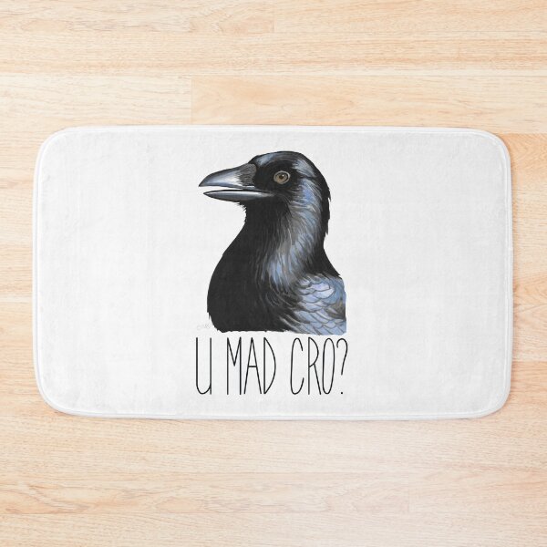 Item preview, U Mad, Cro? designed and sold by LauraWolfArtist.