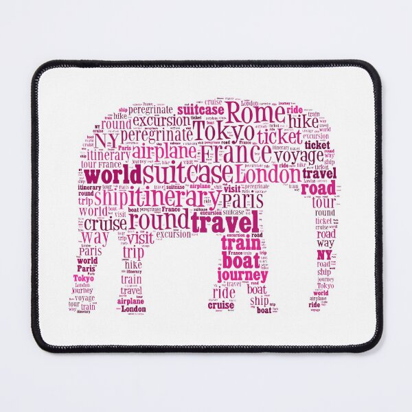 Item preview, Journey Keywords Tag Cloud designed and sold by Aenota.