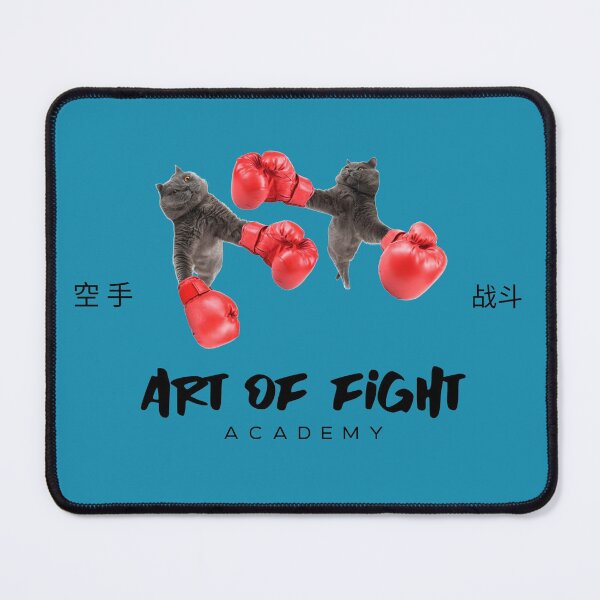 Item preview, Funny Boxing ACat T-shirt Art of Fight Academy  designed and sold by HelloLoriDesign.