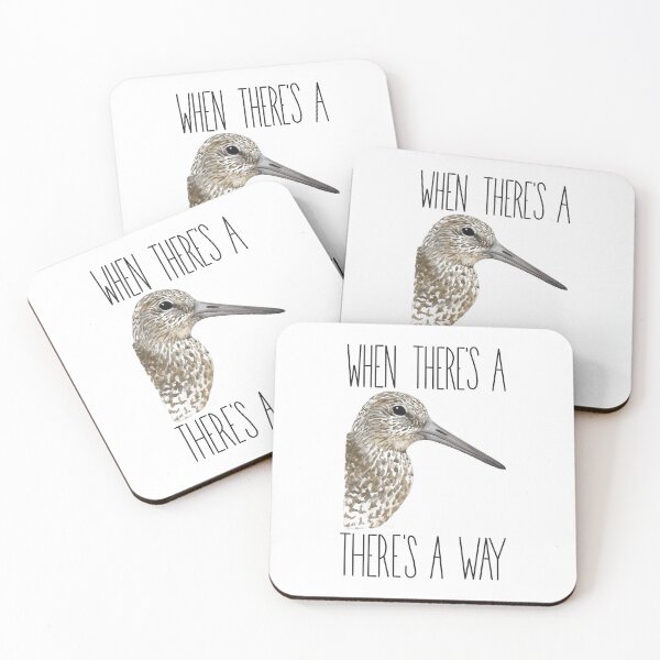 Item preview, When There's a Willet, There's a Way designed and sold by LauraWolfArtist.