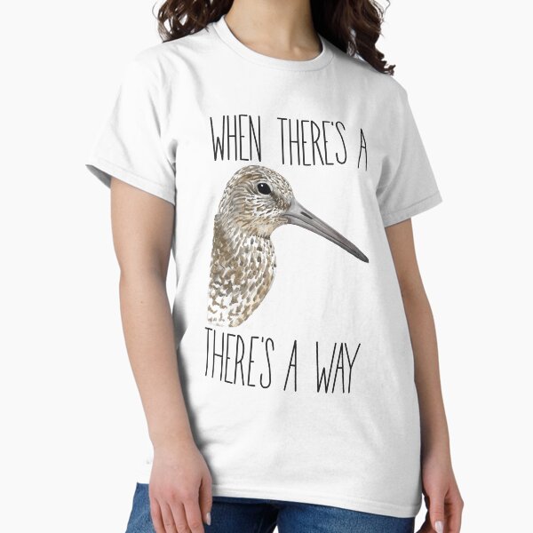 Item preview, When There's a Willet, There's a Way designed and sold by LauraWolfArtist.