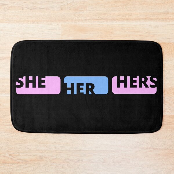 Item preview, Gender Pride Pronouns SHE HER HERS designed and sold by appareltolove.