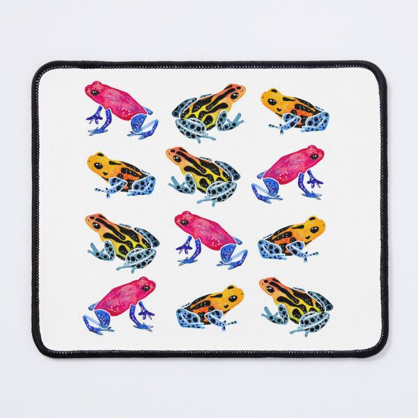 Item preview, Watercolor Rainbow Poison Dart Frogs - Tropical designed and sold by monitdesign.