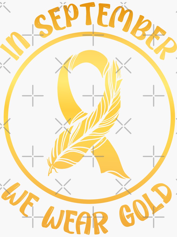 21 Childhood Cancer Svg Png, In September we Wear Gold Png SVG, Childhood  Cancer Awareness Png Svg, Childhood cancer Gold Ribbon svg png