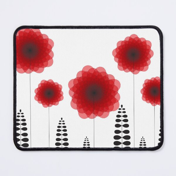 Item preview, Red  flowers designed and sold by Aenota.