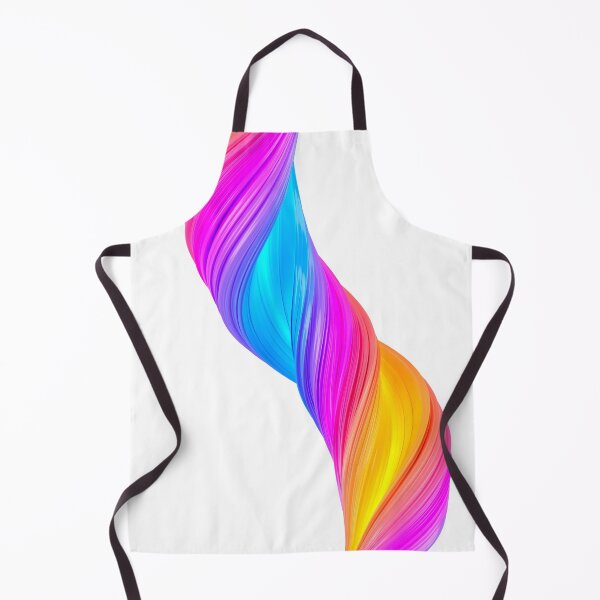 Item preview, Multicolored abstract twisted brush stroke Bright curl, artistic spiral designed and sold by tatkhagata.