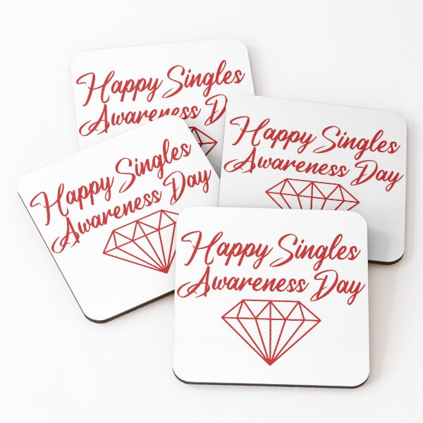 Item preview,  Happy Singles Awareness Day, Funny Heart Design  designed and sold by ussastore.