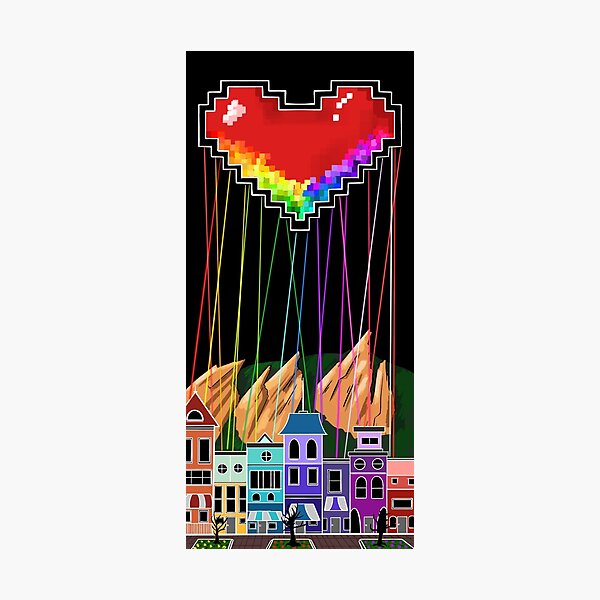 Pearl Street Banner Photographic Print