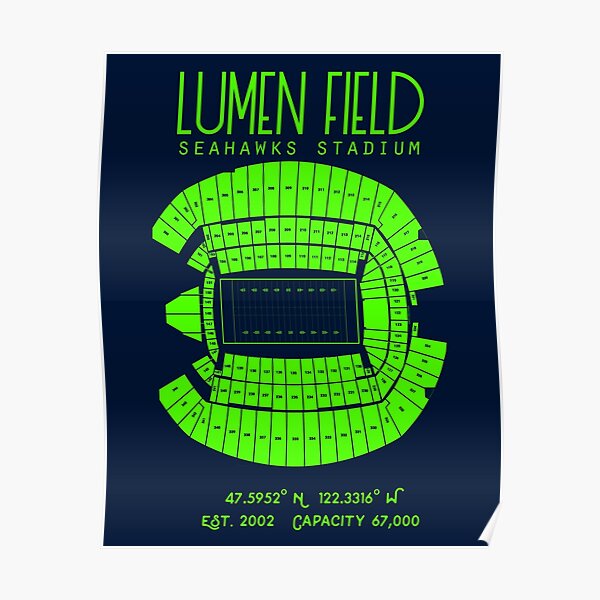 CenturyLink Field, home of the Seattle Seahawks, now called Lumen Field -  Field Gulls