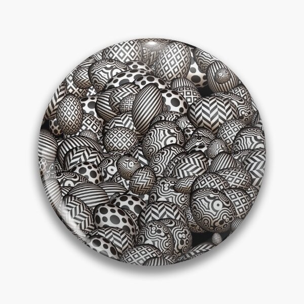 Item preview, Black and white  abstract pattern  designed and sold by Aenota.
