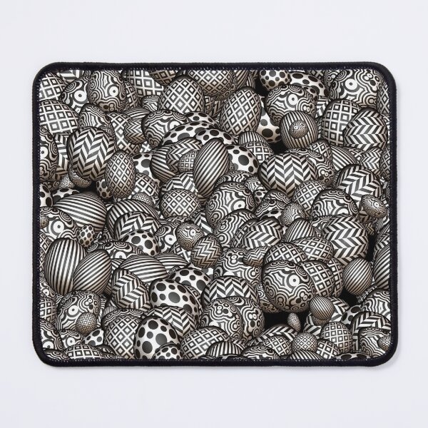 Item preview, Black and white  abstract pattern  designed and sold by Aenota.