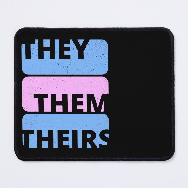 Item preview, Nonbinary Pronouns THEY THEM THEIRS designed and sold by appareltolove.