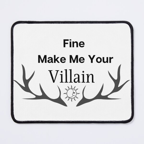 Item preview, Fine Make Me Your Villain // Shadow and Bone, Grishaverse , Book Lover Gift designed and sold by salmamzr.