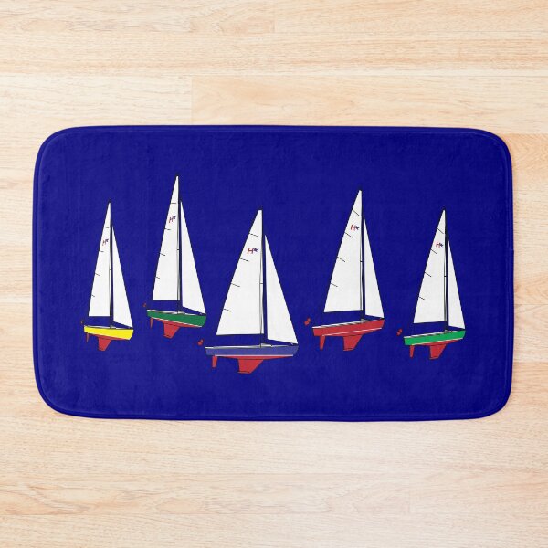 Item preview, Harbor 20 Sailboats Rounding a Mark designed and sold by CHBB.