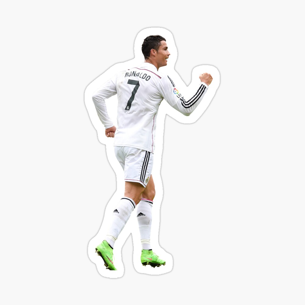 cristiano ronaldo siuuu  Sticker for Sale by masahiko212