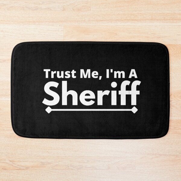 Artikelvorschau, Vertrau mir, ich bin ein Sheriff entworfen und verkauft von T-shirtgallery.