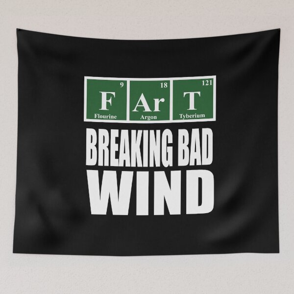 Item preview, Breaking Bad Wind Funny Shirt Jokes designed and sold by HoneyBadgerBox.