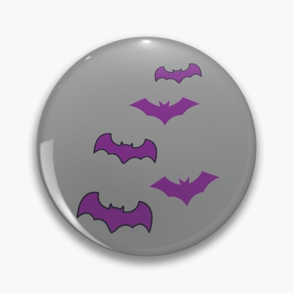 Item preview, purple bats flying pattern - Halloween designed and sold by Jessi-Sketches.