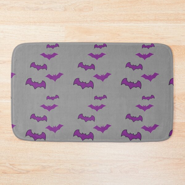 Item preview, purple bats flying pattern - Halloween designed and sold by Jessi-Sketches.