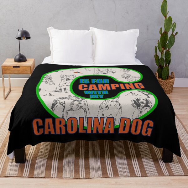 Item preview, Letter C Is For Camping Carolina Dog - Dog Breeds designed and sold by artfulnotebook.