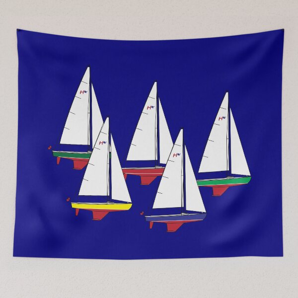 Item preview, Harbor 20 Sailboats Racing designed and sold by CHBB.
