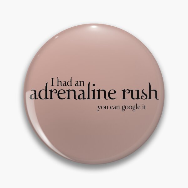 Item preview, Adrenaline Rush (Black Text) designed and sold by Thogek.