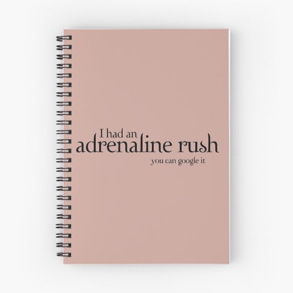 Item preview, Adrenaline Rush (Black Text) designed and sold by Thogek.