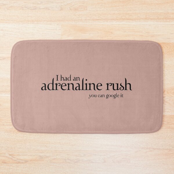 Item preview, Adrenaline Rush (Black Text) designed and sold by Thogek.