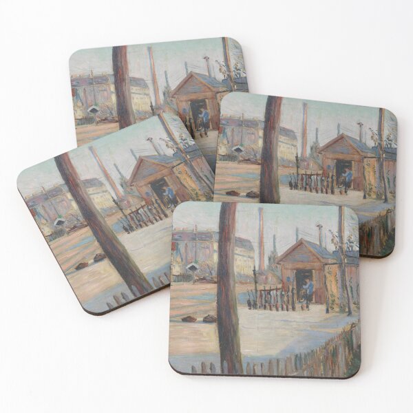 Item preview, Paul Signac "Railway junction near Bois-Colombes" designed and sold by sunny-007.