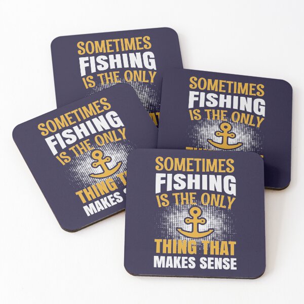 Item preview, Fishing Makes Sense designed and sold by mostanesta.