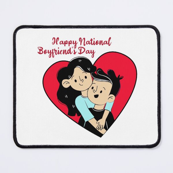 Item preview, national boyfriend's day  designed and sold by ussastore.