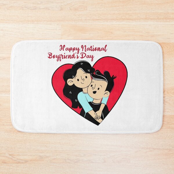 Item preview, national boyfriend's day  designed and sold by ussastore.