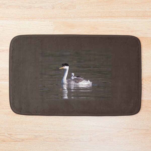 Item preview, Baby Grebe On Mom's Back Looking at You designed and sold by CarolM.