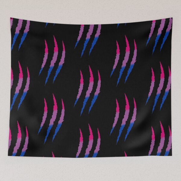 Item preview, Fierce Bi Pride Claw Marks designed and sold by FalcoSkyWolf.