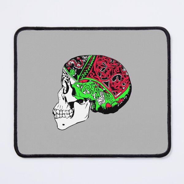 Item preview, Halloween Decorated Skull Tattoo designed and sold by PodiShawna.