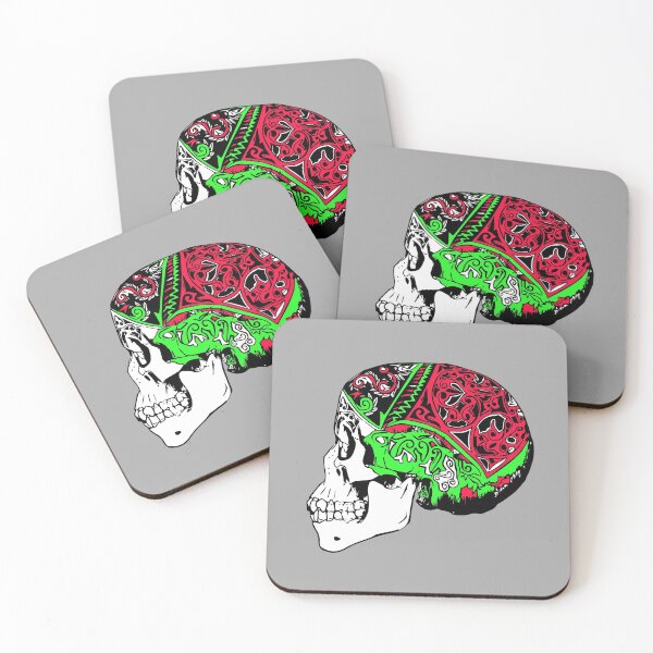 Item preview, Halloween Decorated Skull Tattoo  designed and sold by PodiShawna.