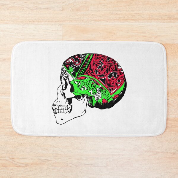 Item preview, Halloween Decorated Skull Tattoo  designed and sold by PodiShawna.