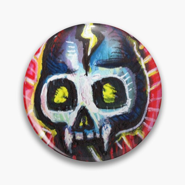 Item preview, Lightning Skull Doodle designed and sold by KLoganArt.