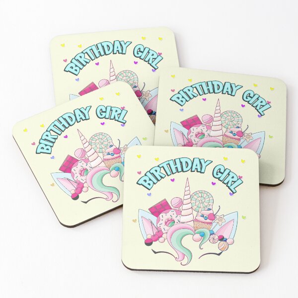 Item preview, Unicorn Candy Birthday Party Sweet Lovers  designed and sold by Nzgiftsandmore.