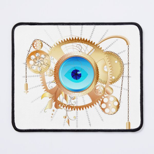 Item preview, Golden steapunk eye designed and sold by Aenota.