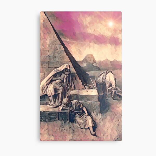 The Escape to Egypt Metal Print