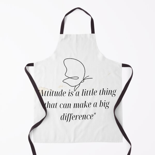 Item preview, Attitude is a little thing that makes a big difference -Positive Attitude Quotes designed and sold by Red-ElYoubi.